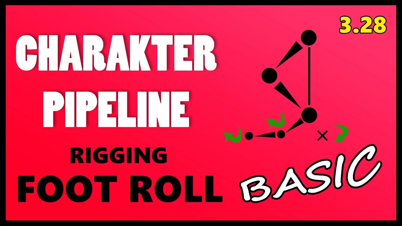 CHARAKTER PIPELINE | Cinema 4D Rigging | Basic Foot Roll 3.28