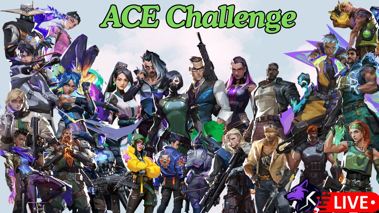 Day 13: Trying to ACE with Every Agent 😈(11/28) | Mr.4K Kaspar - Giveaway @800 Subs  !giveaway