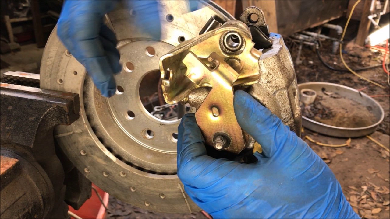 eldorado rear disc brake caliper adjustment how to DIY do it yourself