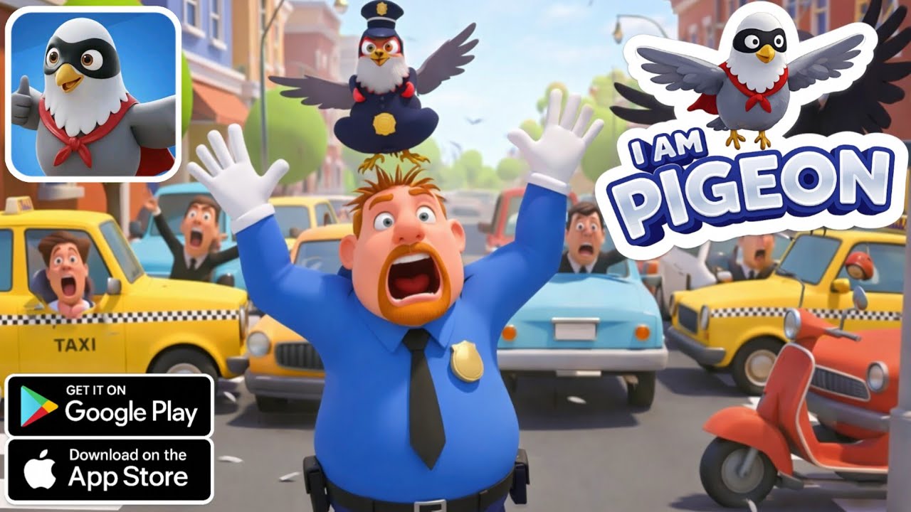 🕊️ I Am Pigeon Bird – Flying Around & Ruining Everyone’s Day! 😈🏙️