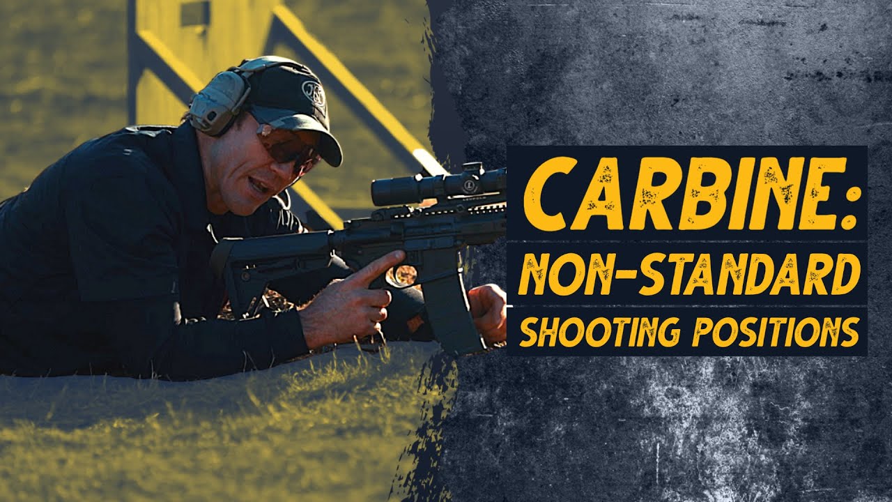 Tim Kennedy Teaches Non-Standard Positions with Carbine | Sheepdog Response