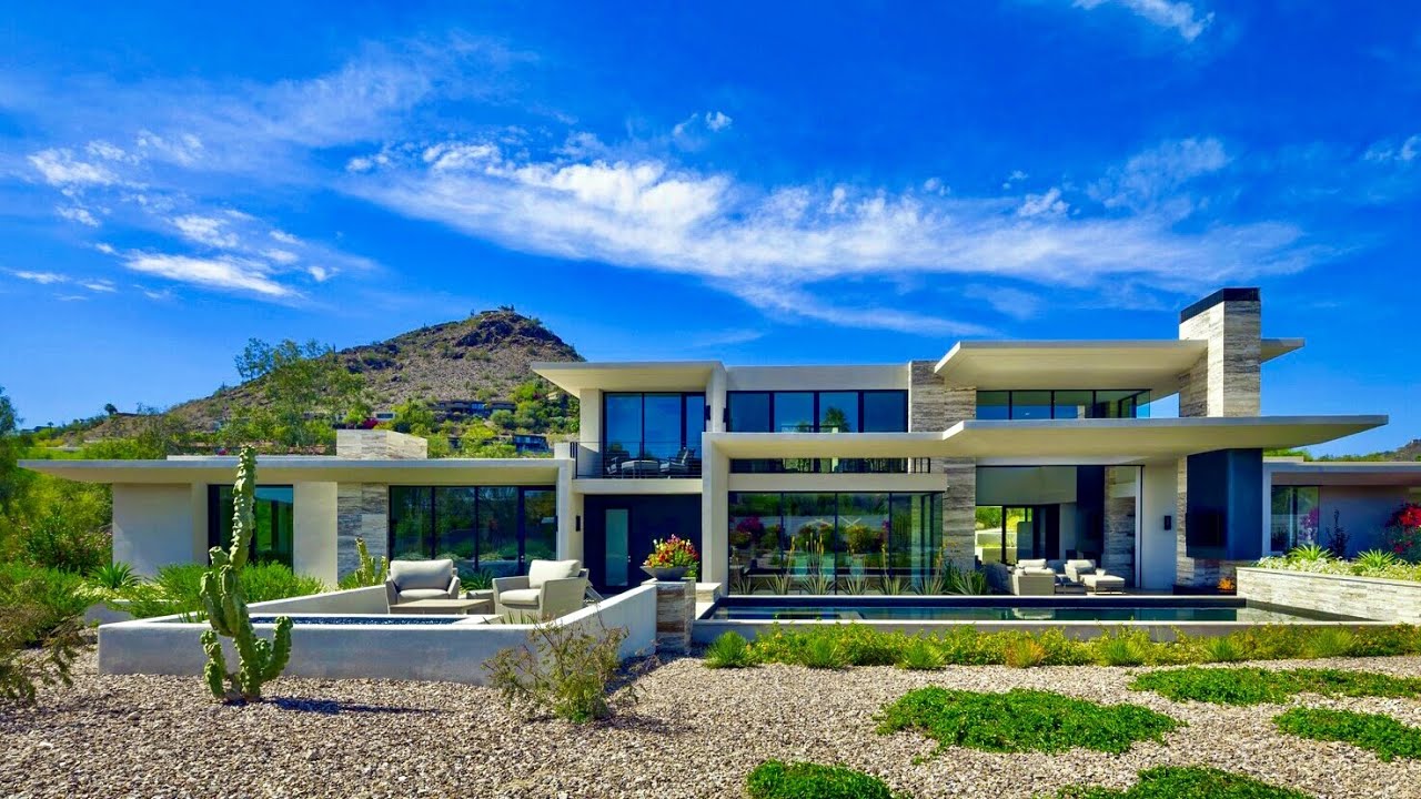 Luxury Real Estate masterpiece House in Paradise Valley, AZ. designed by Drewett Works