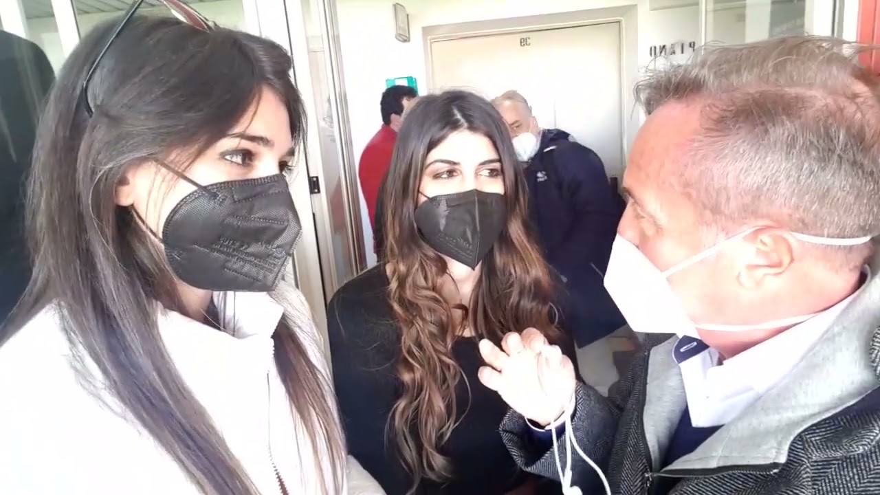 Tribuna stampa Stadio Massimino di Catania intitolata a Stefania Sberna. Intervista alle figlie