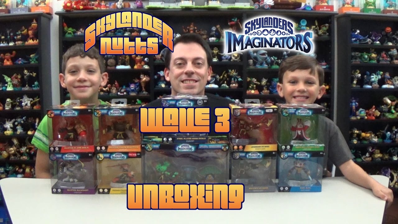 Skylanders Imaginators Wave 3 Unboxing