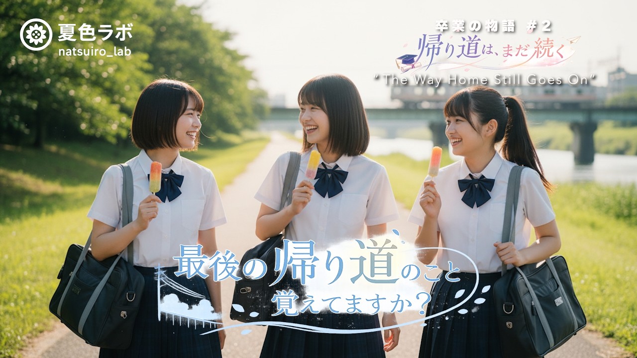 【帰り道は、まだ続く】｜私たちは一人じゃなかった｜【卒業ソングMV】