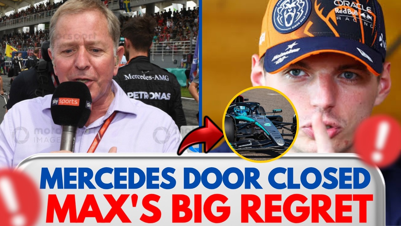 VERSTAPPEN SHOCK REGRET &mdash; MERCEDES DEAL HAUNTS HIM - f1 news