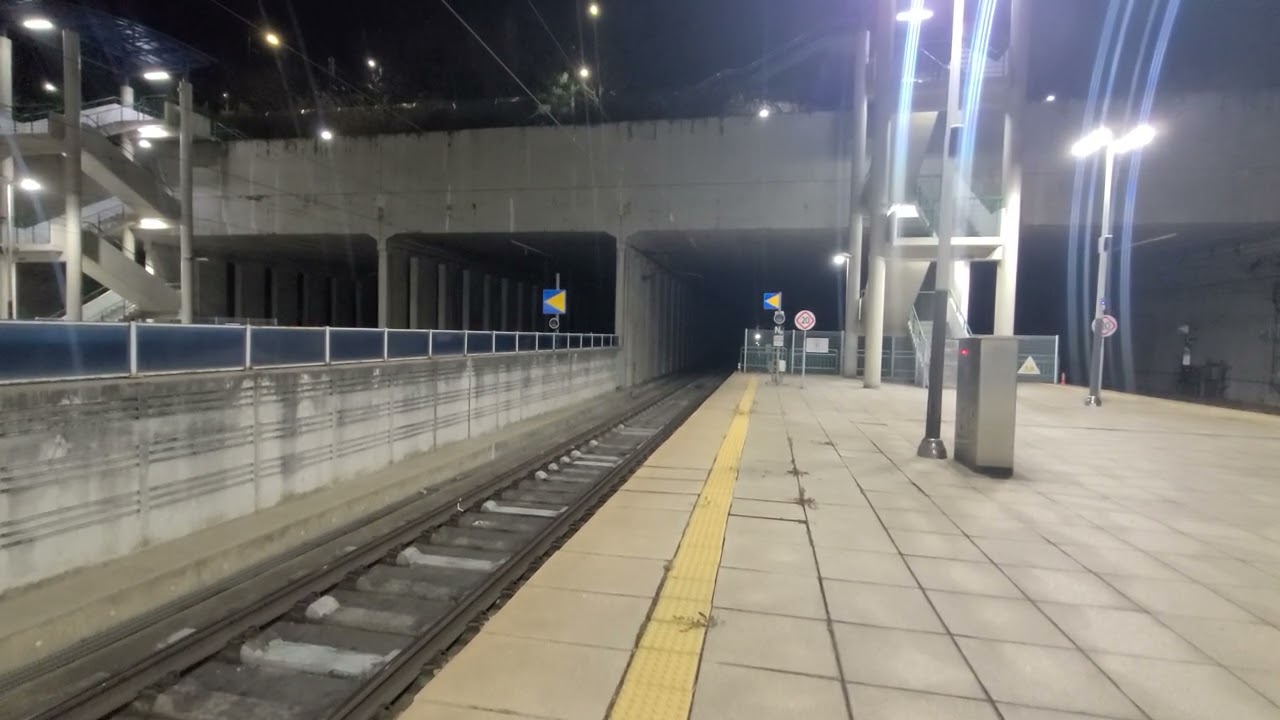 KTX 001호기 서울행 #116 광명역 진입