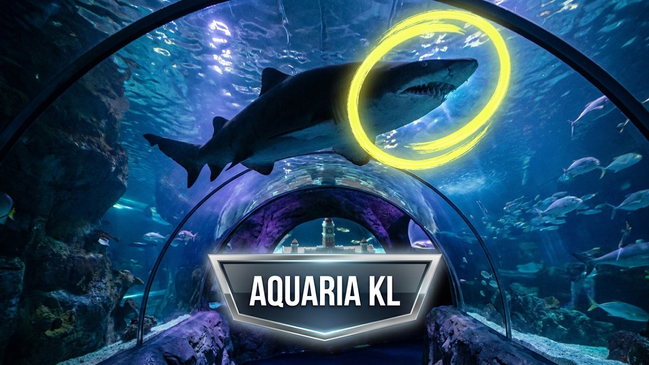 Why Everyone Is Visiting This Giant Fish Tank | 2025 Kuala Lumpur Travel Guide