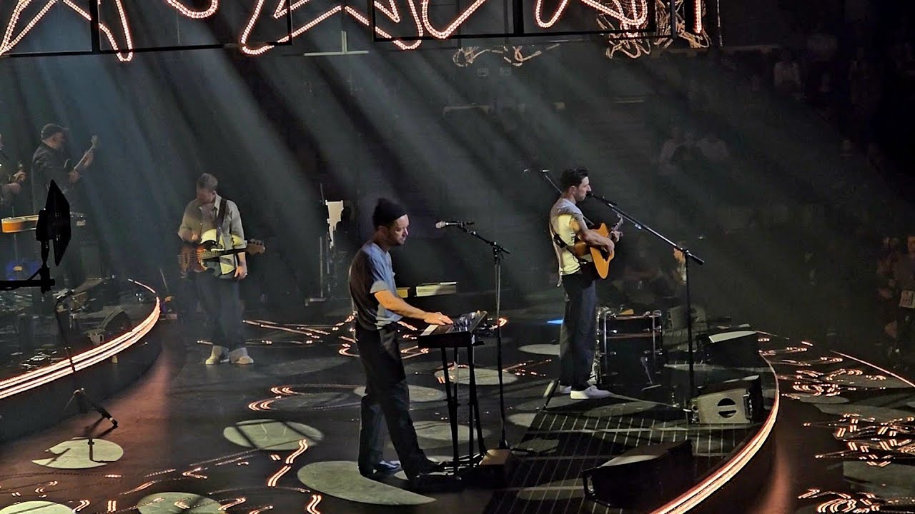 Mumford & Sons - Conversation With My Son (Gangsters & Angels), новая песня, Adidas Arena, Париж,...