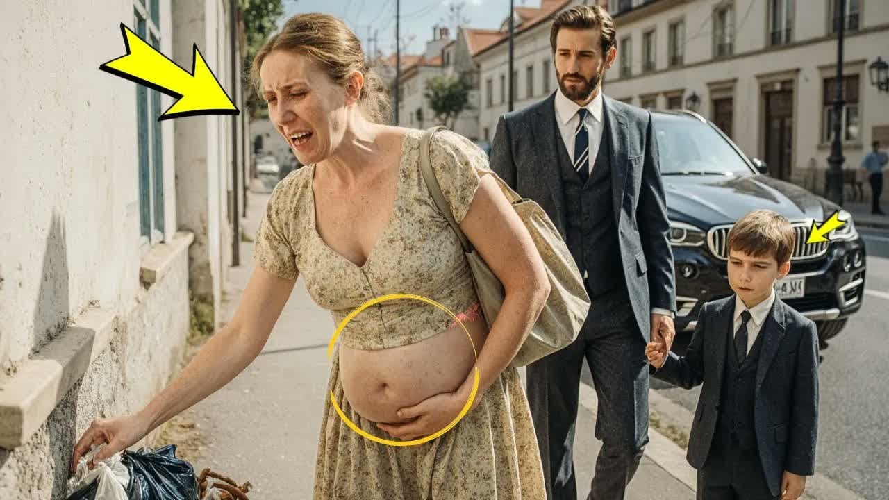 📌DONNA INCINTA RACCOGLIEVA LATTINE PER SFAMARE I FIGLI, FINCHÉ MILIONARIO SI È FERMATO SULLA ST