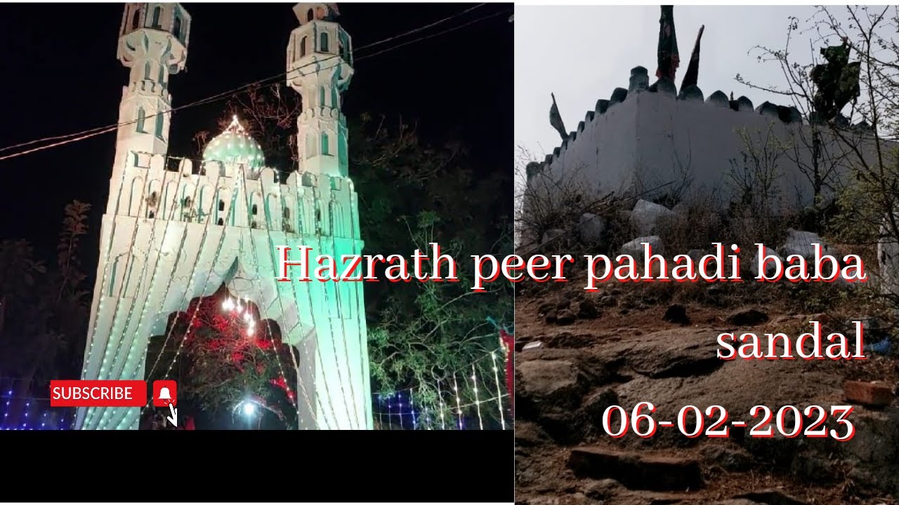 Begumpet Sandal #HAZARATH PEER PAHADI BABA , Dist peddapalli #Dargha