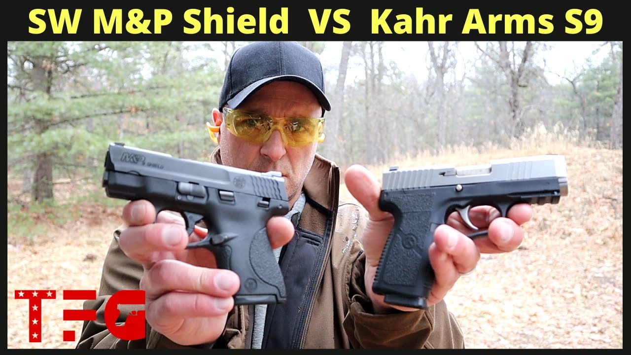 S&W M&P Shield VS Kahr Arms S9 - TheFirearmGuy