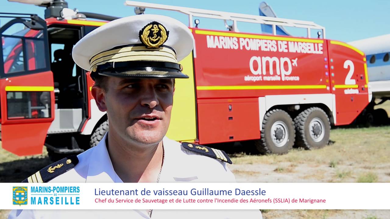 BMPM: inauguration aire d'entraînement SSLIA Marignane