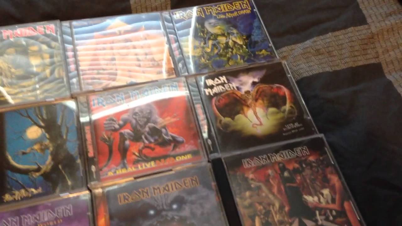 My Iron Maiden CD Collection