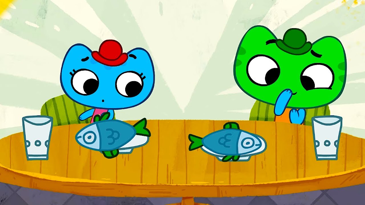 A Korny Secret - 🐾Kit^n^Kate🐾 - Cartoons for children
