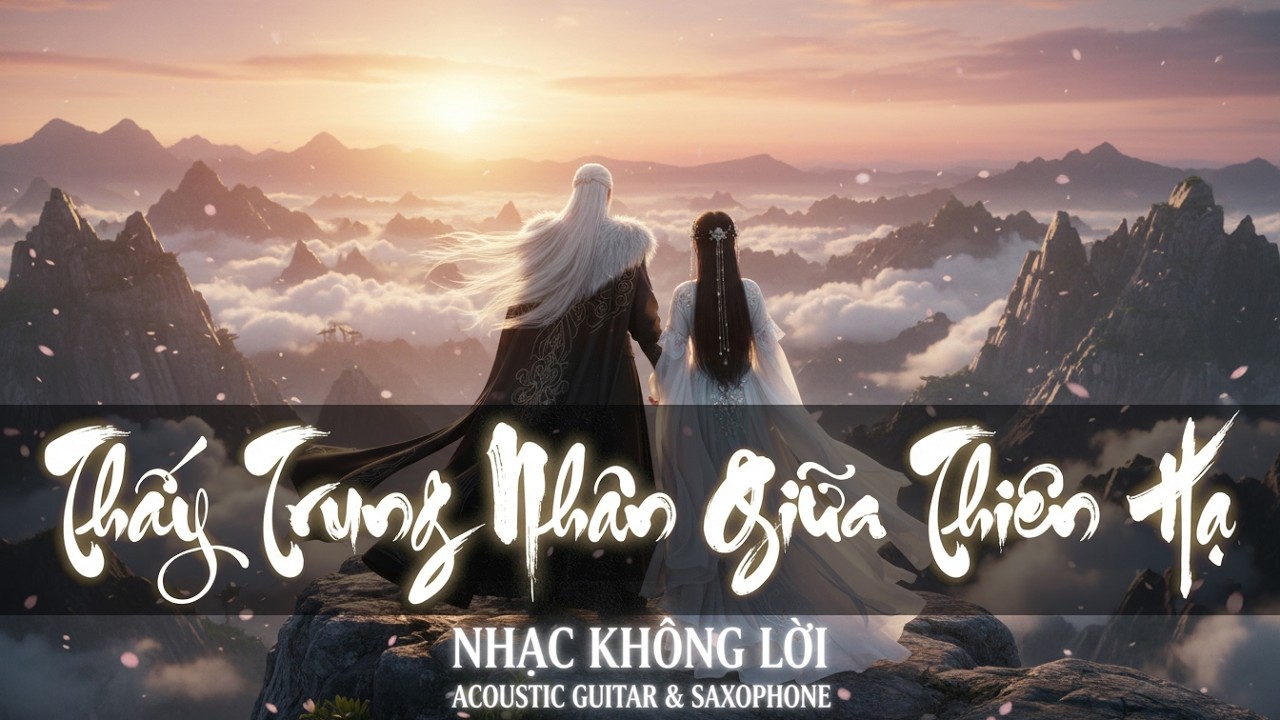 Thấy Trung Nhân Giữa Thiên Hạ - Nhạc Không Lời Guitar & Saxophone Instrumental | Romantic Cover