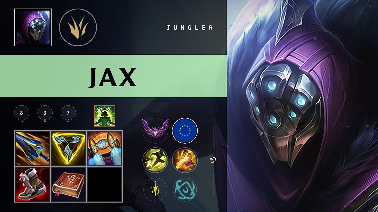 Jax Jungle vs Rengar - EUW Master Patch 26.10