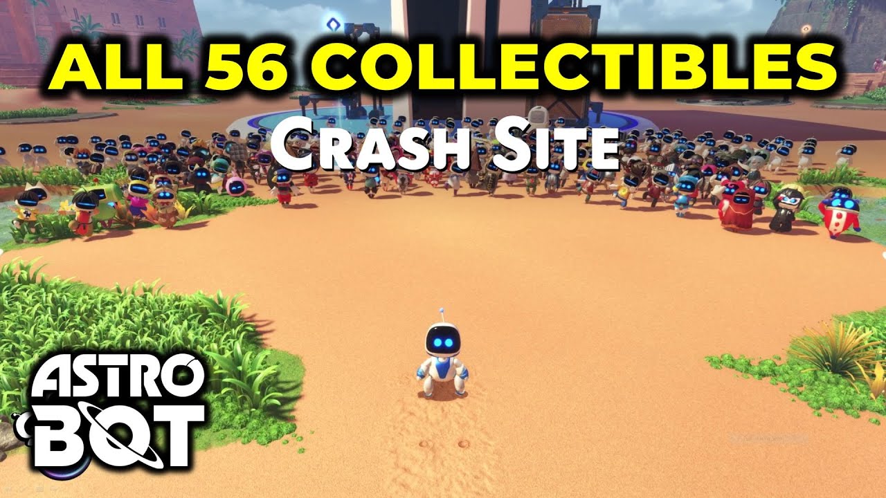 Crash Site Collectibles Guide: All Bots & Puzzle Pieces Locations | Astro Bot