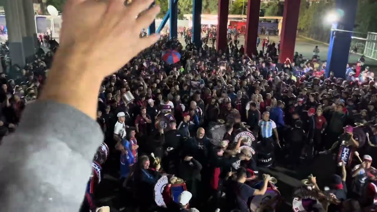San Lorenzo 1 Palmeiras 1 Está es tu banda descontrolada..