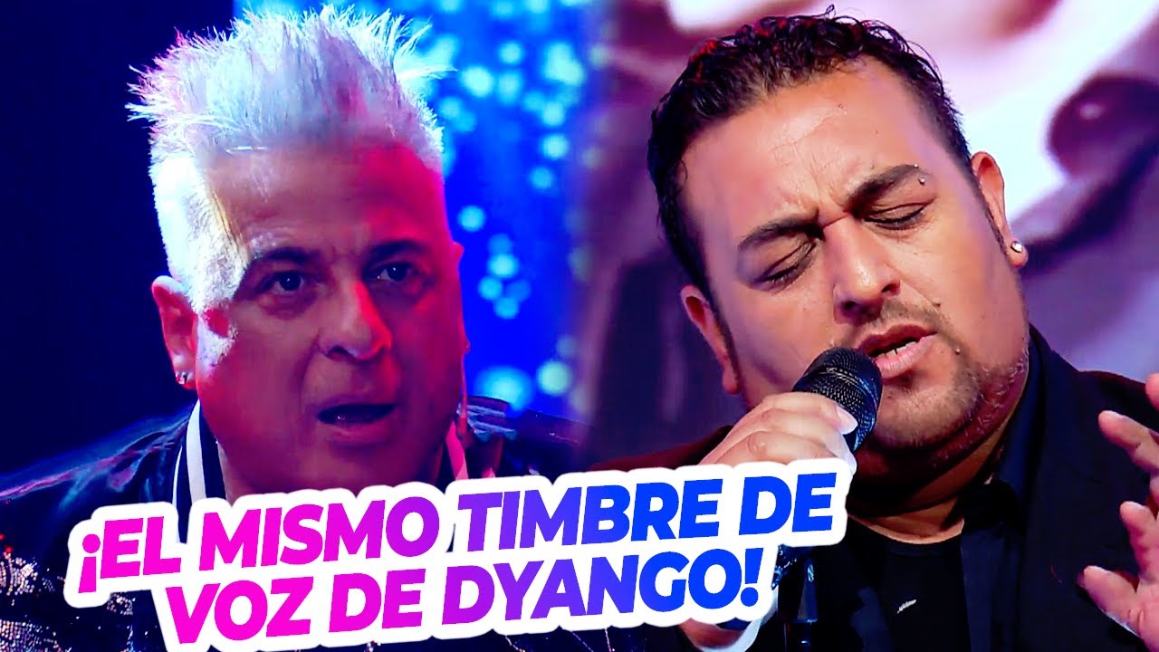 ¡LA MISMA VOZ! El imitador de Dyango dejó al jurado boquiabierto con su gran imitación