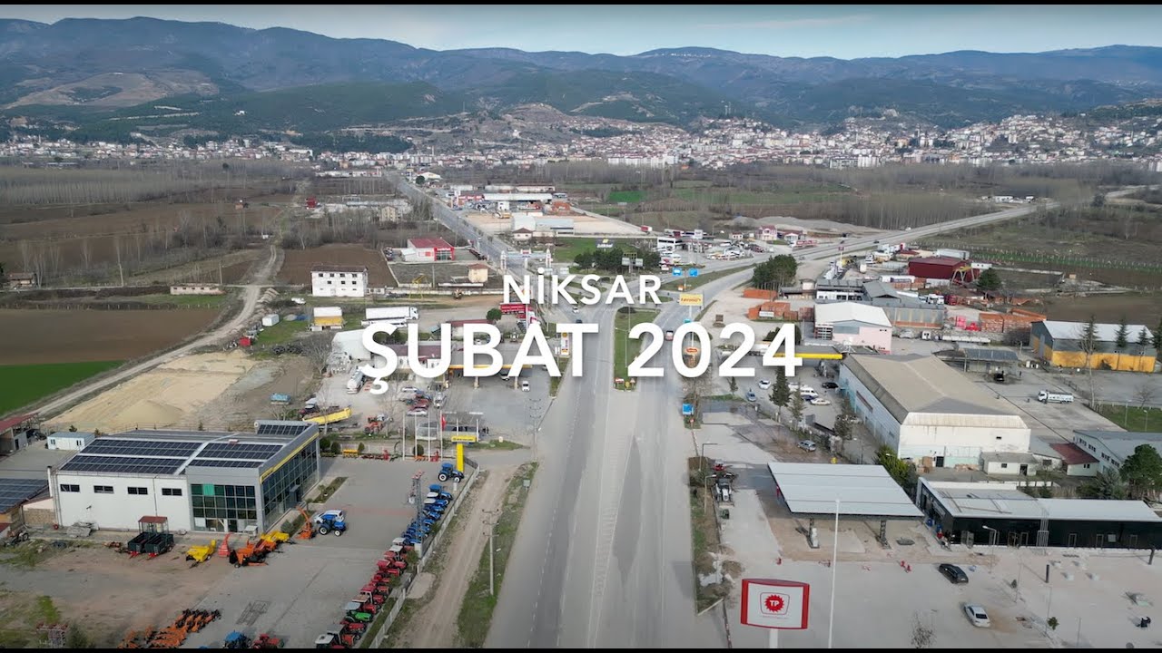 Niksar Şubat 2024 DJI Mini 3 Pro Drone Çekim 4K