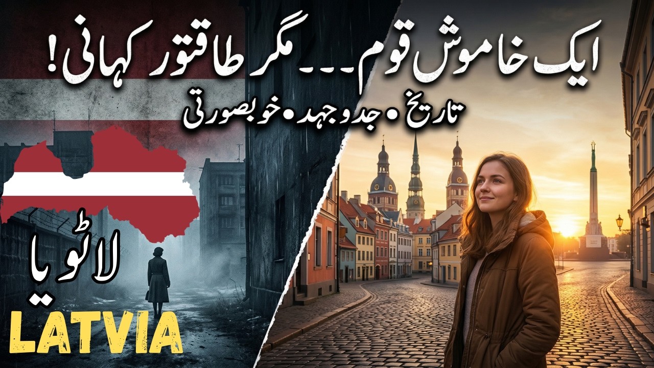 😱Travel to Latvia | Amazing facts & History of Latvia in Urdu/Hindi | لاتویا کی سیر😱