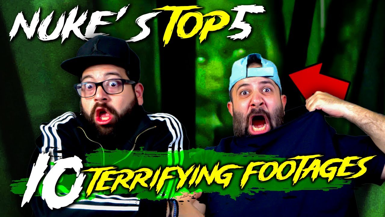 NUKE'S TOP 5 - Top 10 SCARY GHOST Videos That Are NIGHTMARE FUEL (REACTION!!)