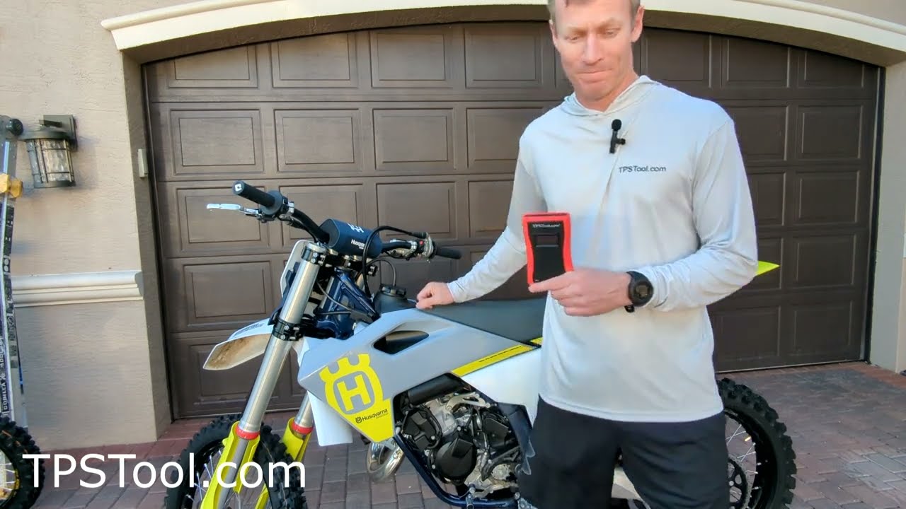 Отрегулируйте TPS на Husqvarna TC125 (и KTM 125SX) и установите базовое значение.
