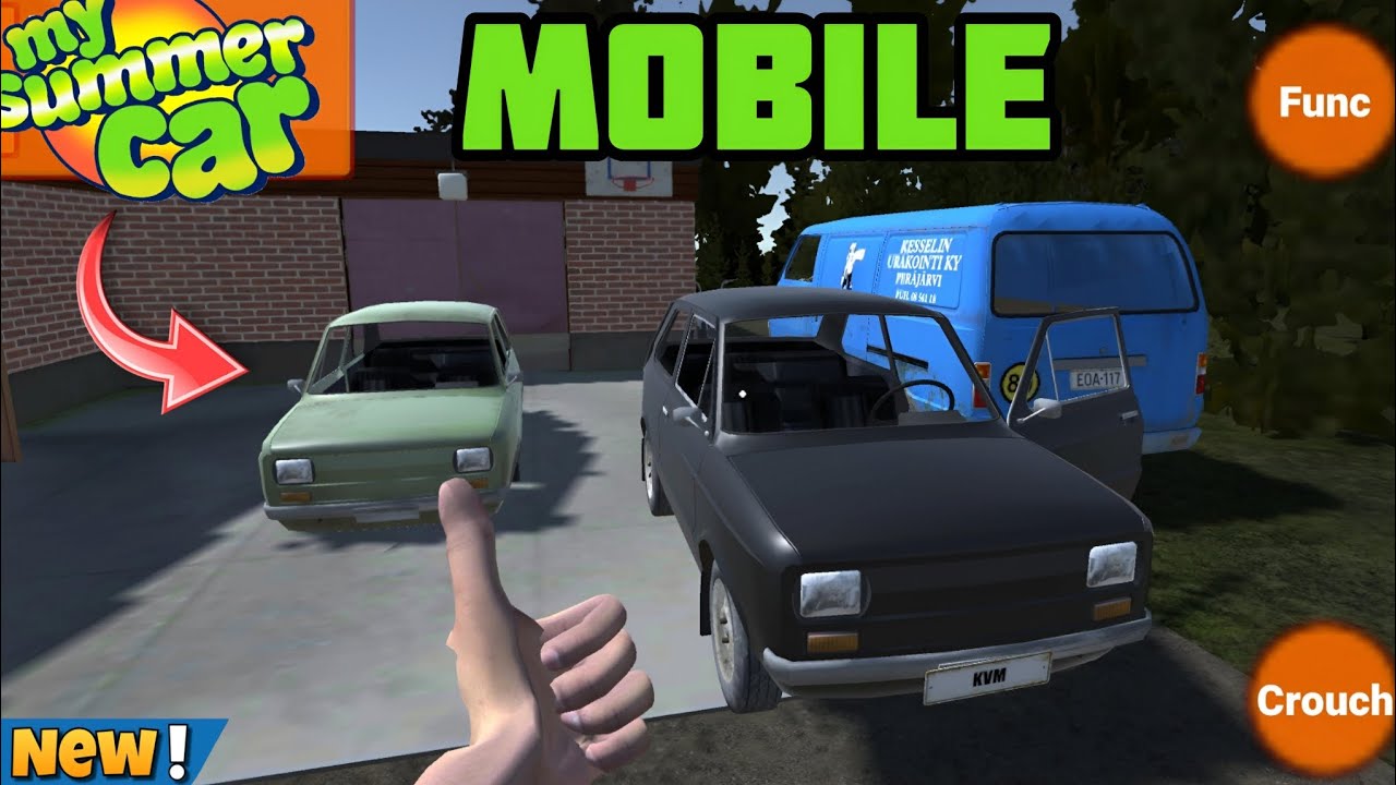 НОВЫЙ КЛОН MY SUMMER CAR MOBILE НА АНДРОИД ОБЗОР MY FITTAN FANMADE MY SUMMER CAR ANDROID GAMEPLAY