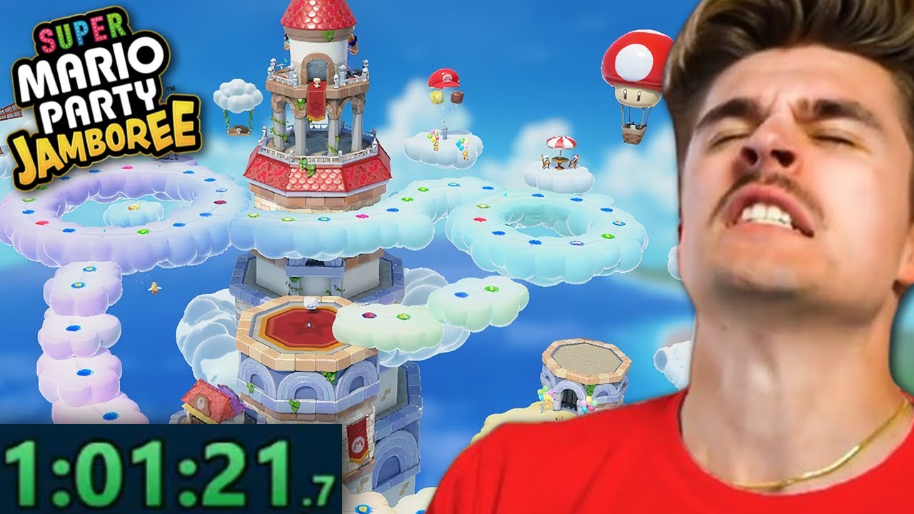 I already broke Mario Party Jamboree speedruns...