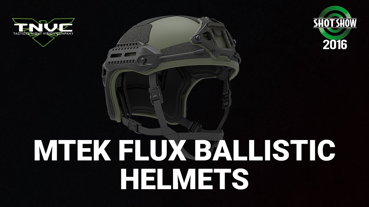 Tactical Night Vision Company Flux Helmet - SHOT Show 2016