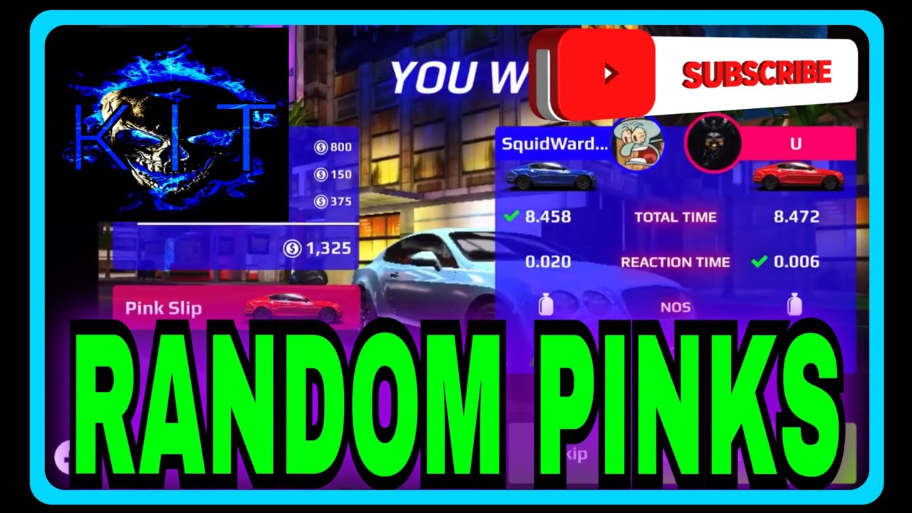 RUSH RACING 2. 🚗 RANDOM PINKS 🚙 THANKS FOR WATCHING 👍