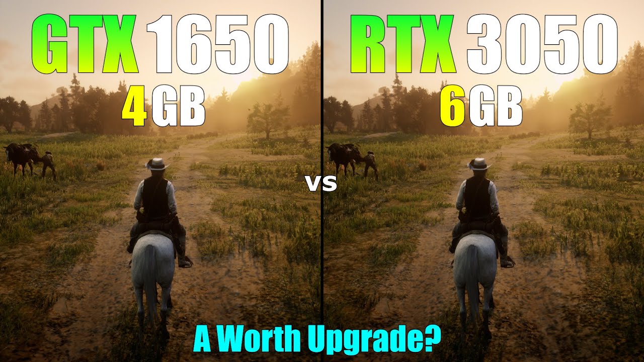 GTX 1650 vs RTX 3050 6GB : Test in 13 Games - A Worth Upgrade?