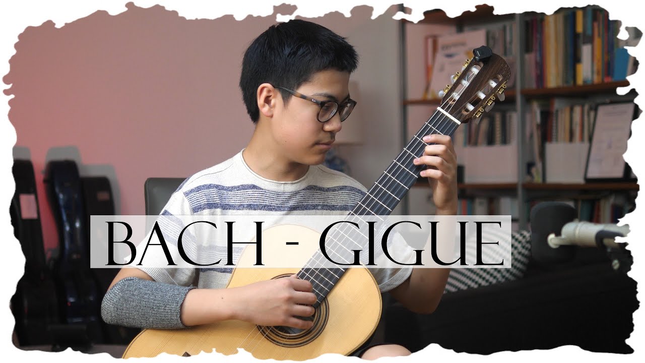 Johann Sebastian Bach | Gigue  BWV 1009 Cello Suite No 3 | Simon Nivy