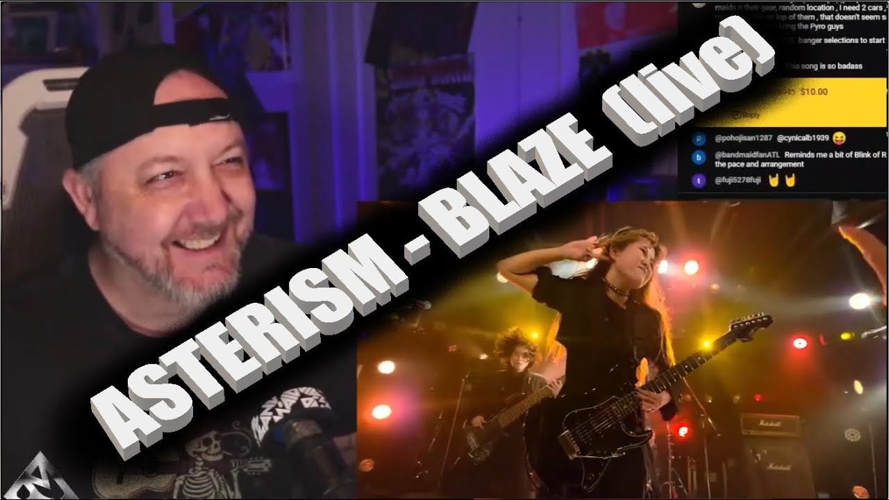 ASTERISM - Blaze (live) // Sweep picking on BASS?!