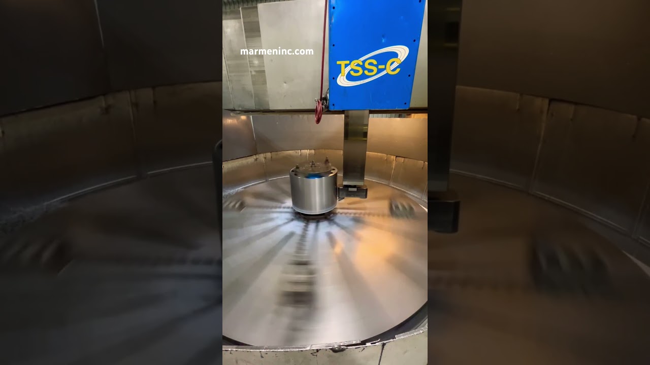 #asmr of #machining with a #Toshiba TSS-C machine-tool! #satisfying #Manufacturing #cnc #VBM
