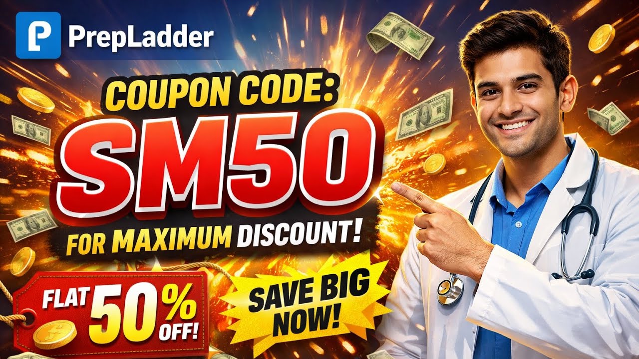 PrepLadder Coupon Code 2026 | Discount Code| PrepLadder App Offer | NEET PG & FMGE Subscription Deal