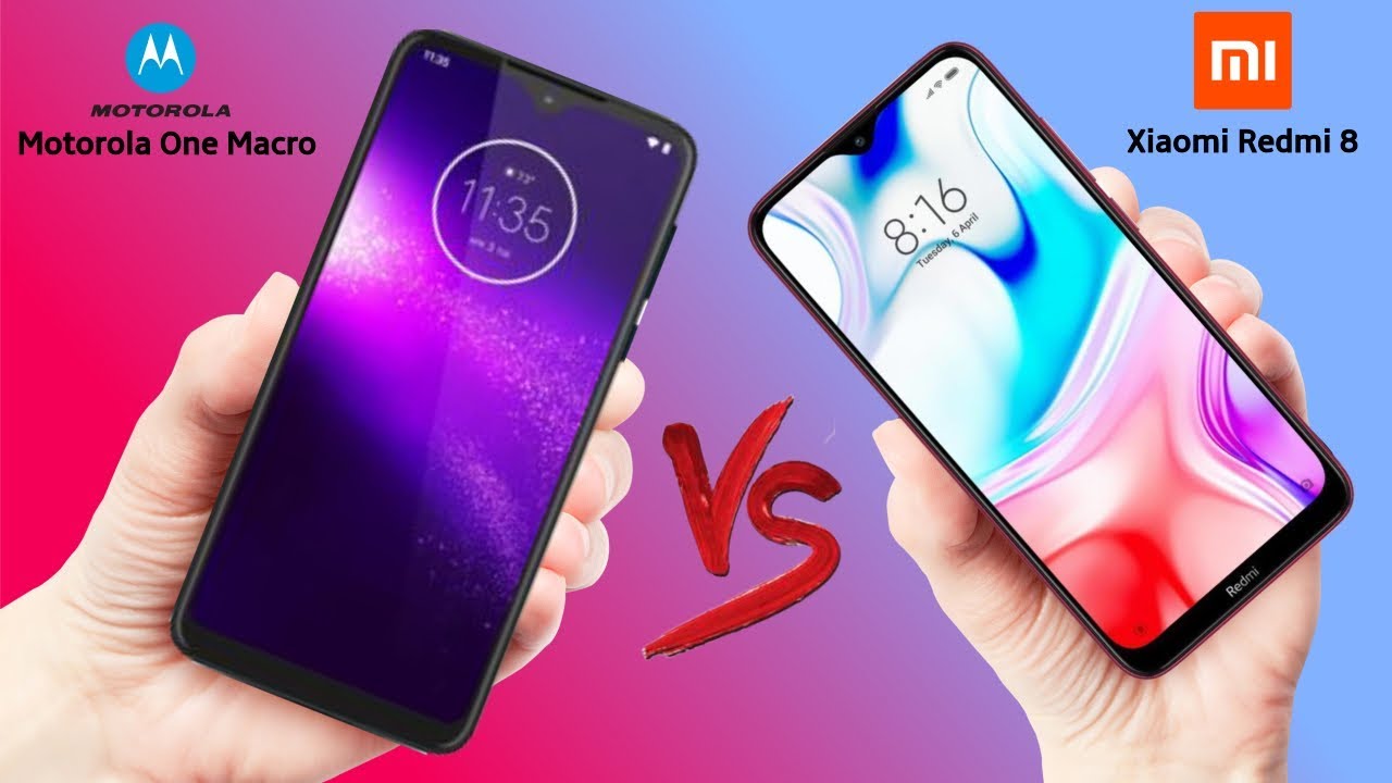 Motorola One Macro VS Xiaomi Redmi 8 - Which should you Buy?