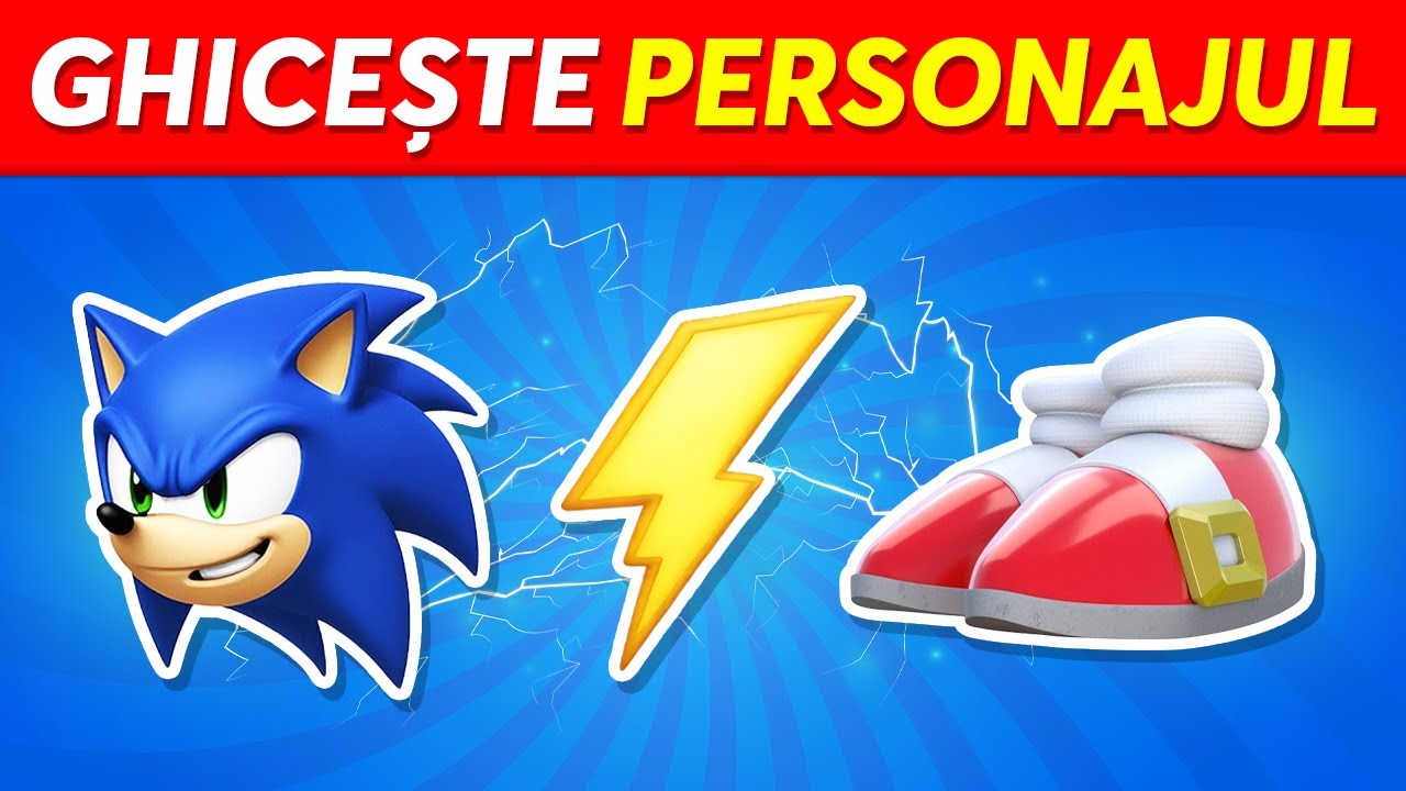 Ghicește PERSONAJELE din SONIC 3 după EMOJI 🎬🦔💙 SONIC 3 Film Quiz cu EMOJI