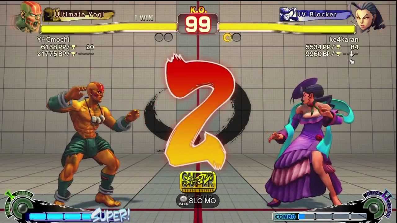 YHCmochi (Dhalsim) vs Keshikaran (Rose) - AE 2012 Matches *720p*