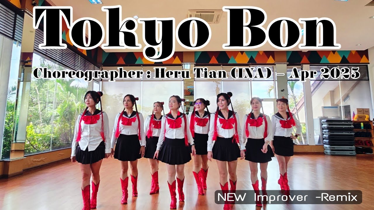 DSWAN | Tokyo Bon | LINE DANCE | Phrased Improver | Heru Tian