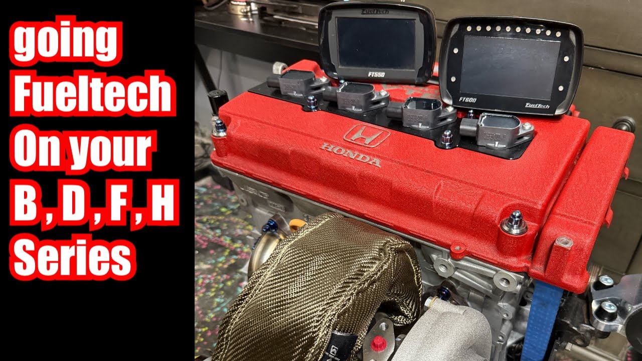 Что нужно сделать с помощью Fueltech для вашего двигателя Honda OBD1/OBD2?