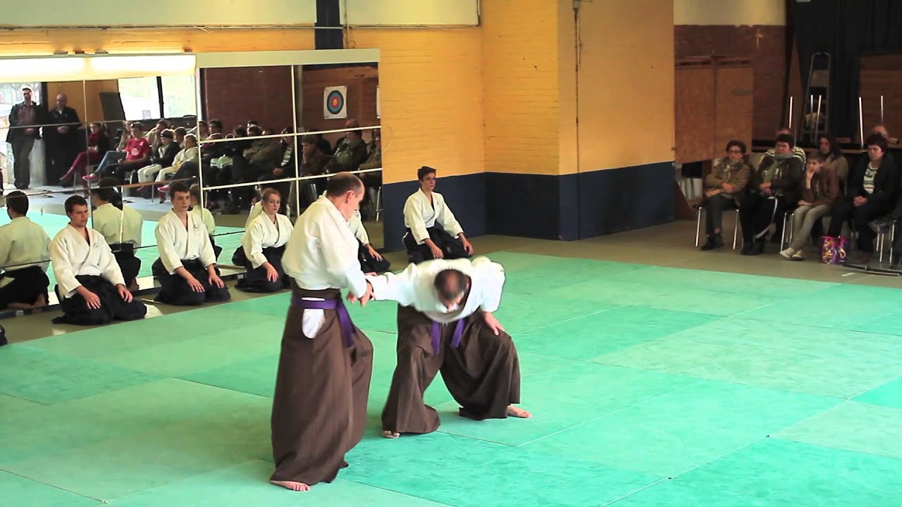 Démonstration de Ju-Jutsu 30ème anniversaire La Roche 2014