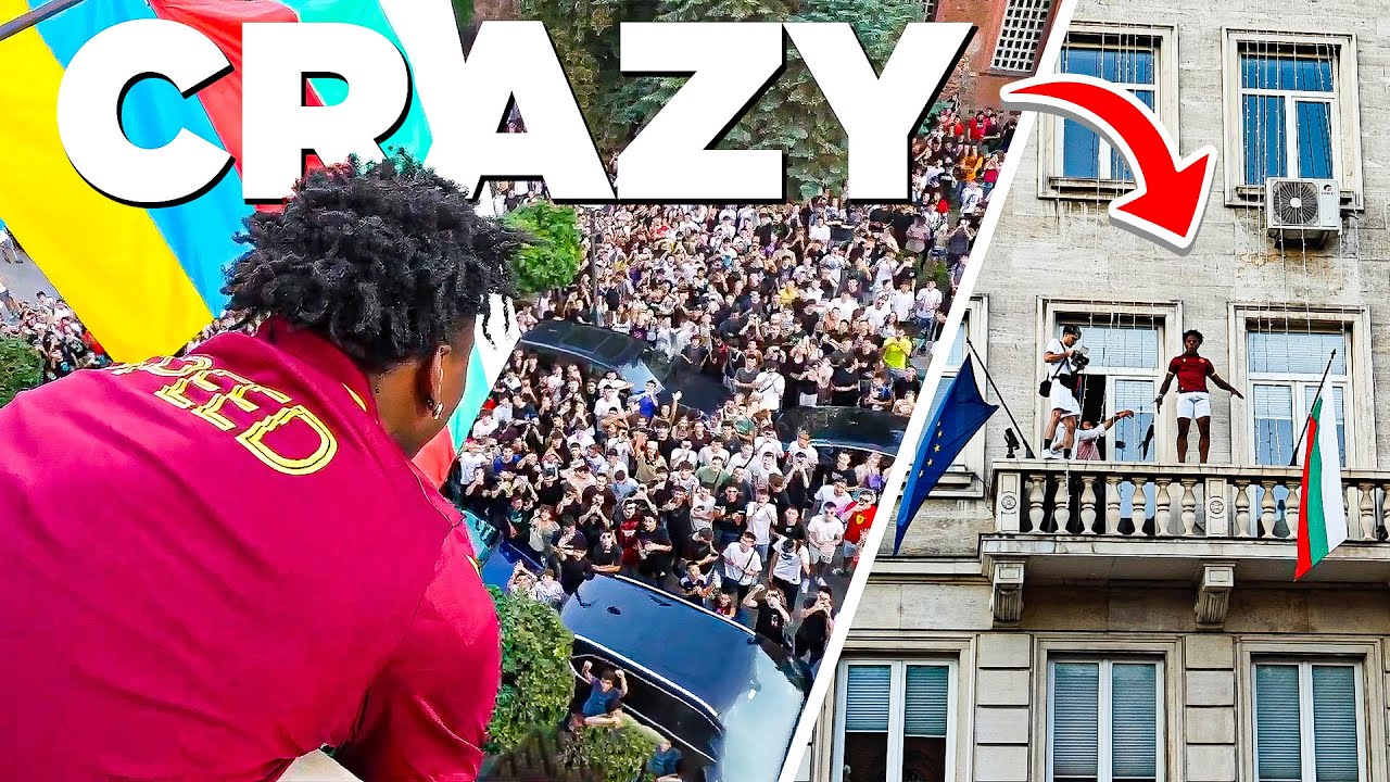 iShowSpeed's first time in Bulgaria (even crazier)