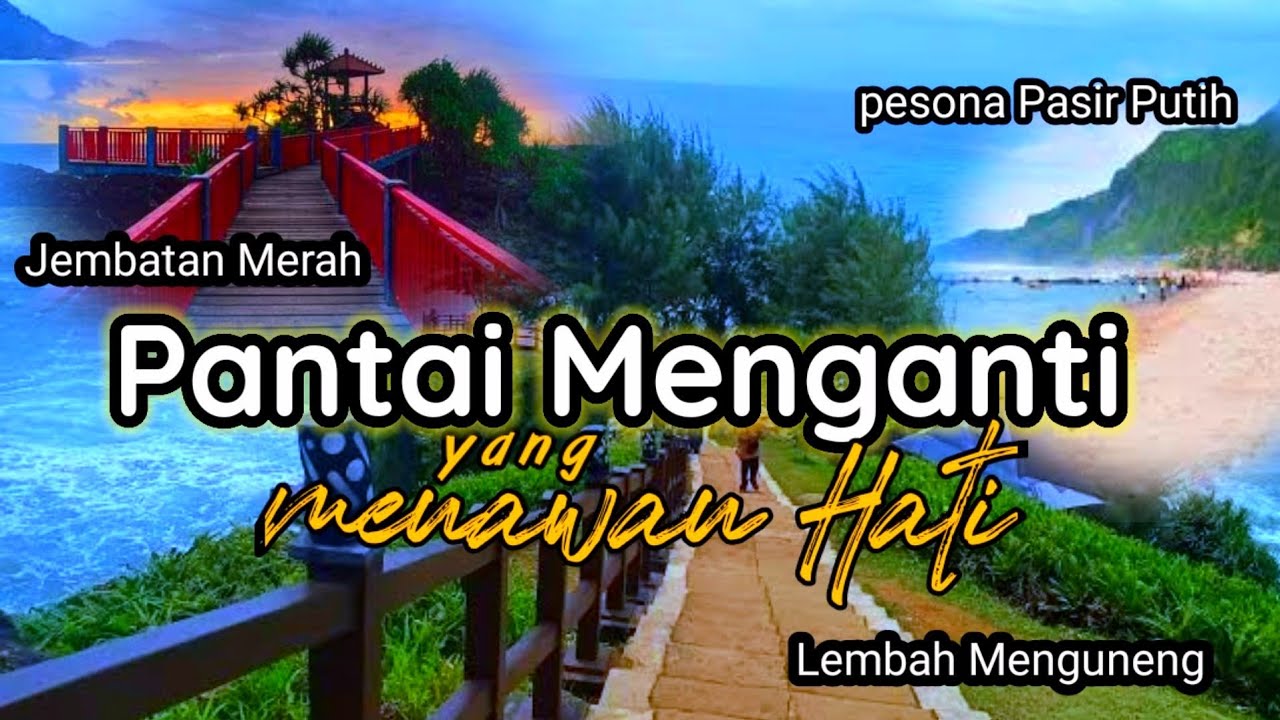 Pantai Menganti Kebumen || Serasa New Zealand Selandia Baru || Plesir wisata kebumen