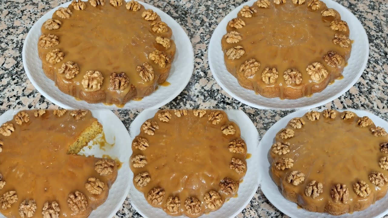 كيكة الجزر 🥕والكركاع  هشيشة بمذاق مختلف و لذيذ و تعليكة خطيرة 😋 carrot cake 