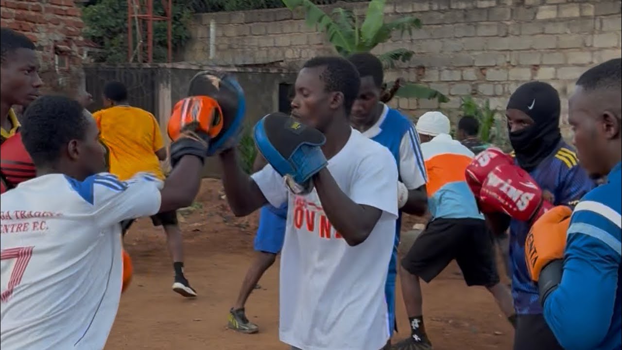 boxing Uganda with KBB bunga Gabba road 