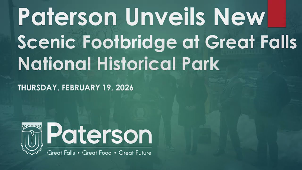 Paterson Unveils New Scenic Footbridge at Great Falls National Historical Park