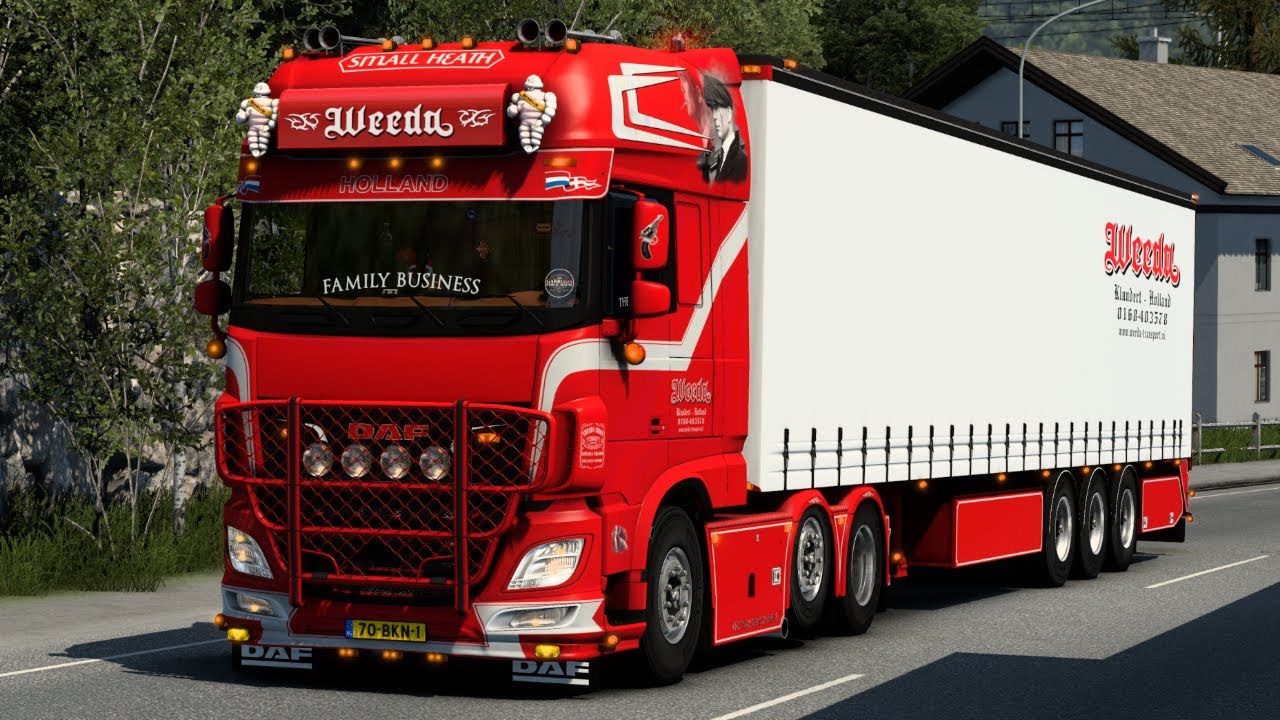 ETS2 ProMods 2.66: DAF XF106 480 Weeda Transport - Graz to Linz Gameplay