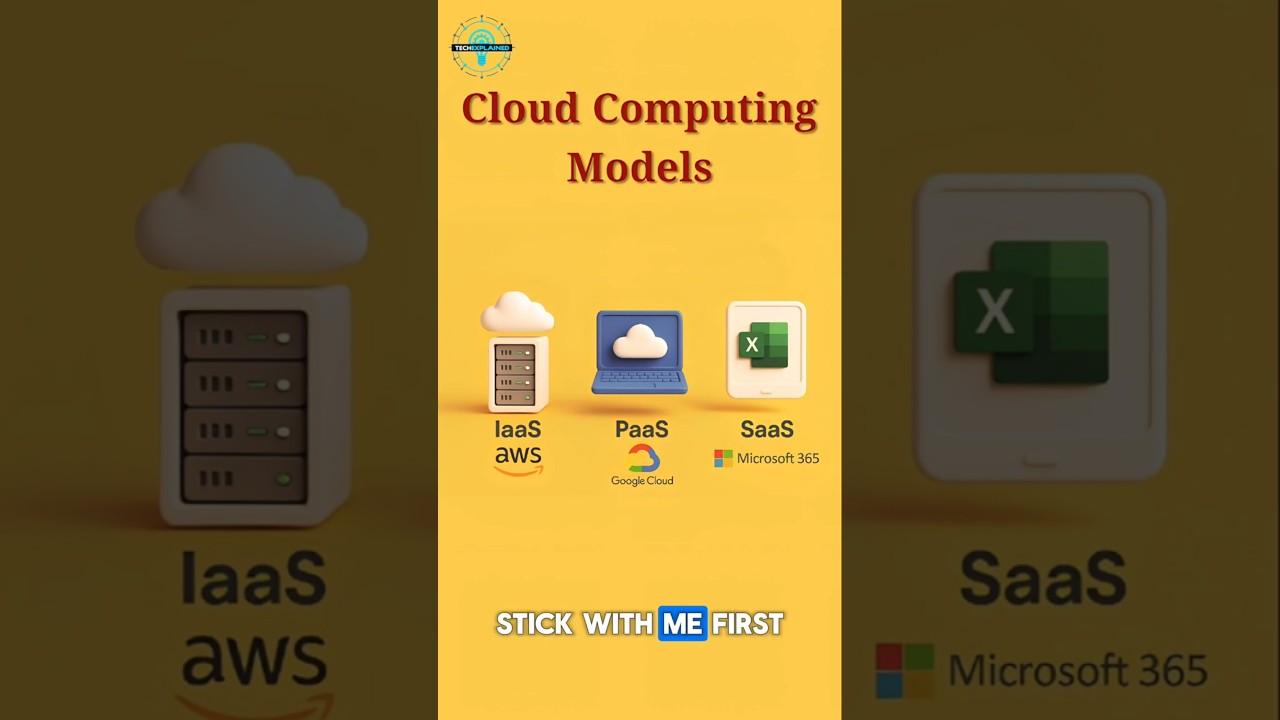 IaaS, PaaS или SaaS: что лучше всего подходит для облачных вычислений? #shorts